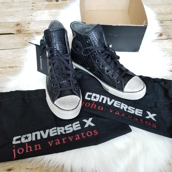John Varvatos Other - COVERSE X JOHN VARVATOS CTAS HI EMBOSS SNEAKERS